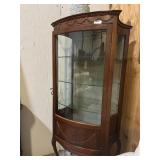 Early 20th Century French-Style Mahogany Vitrine D