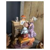 Vintage Lefton Piano Lessons Figurine