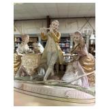 Vintage Porcelin Muscial Group Figurine