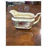 Vintage Floral Creamer by Edwin M. Knowles