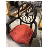 Vintage Spiderback Arm Chair