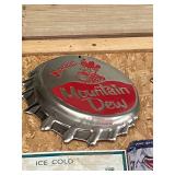 Mountain Dew Cap Sign