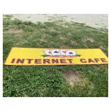 Internet Cafe Sign