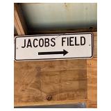 Jacobs Field Sign