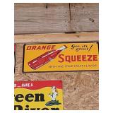 Orange Squeeze Sign