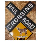 Rail Road Crossing Sign