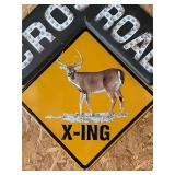 Deer Crossing Sign