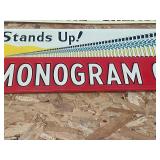 Monogram Oil Sign