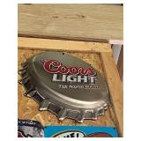 Coors Light Cap Sign