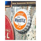 'Just Whistle' Sign