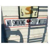 No Smoking Handcock Sign