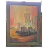 Oil on Board Unsigned