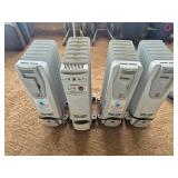 4 Piece Group of Heaters