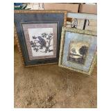 Two Jungle Art Pieces