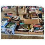 Table Lot of Books