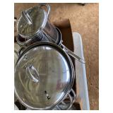 Box of Pots with Lids