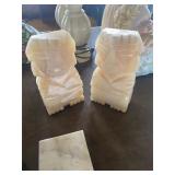 Marble Bookends
