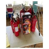9 Fire Extinguishers