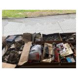 Table lot of Tools