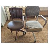 2 Vintage Office Chairs