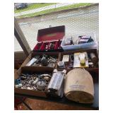 Table Lot of Tools