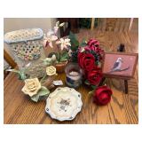 Bird and Garden Themed Decor