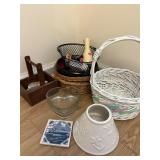 Assorted Baskets and Decor