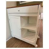 Glitzhome Rolling Kitchen Island