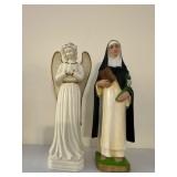 Hand Painted Religious Figurines