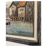 Framed Coastal Artwork by Kanson