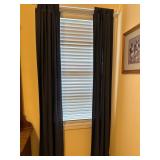 Pair of Blue Curtains