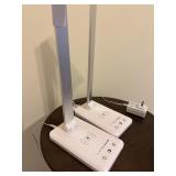 Pair of Touch Lamps with Charging Ports