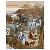 Christmas Themed Glasses
