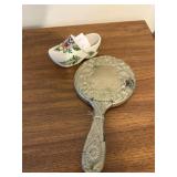 Nickel Antique German Mirror and DC Deift Shoe Col