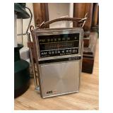G.E. Vintage Portable Radio Solid State AM/FM Mode