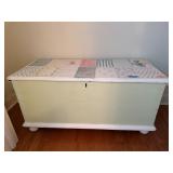 Hand painted blanket chest