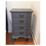 2nd ship gray 4 drawer table