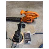 Electric Black & Decker, leaf blower and polisher
