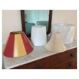 Asst of lamp shades