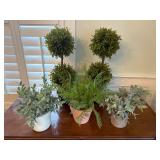 Faux plant lot