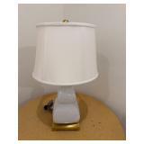 Beautiful white & gold lamp