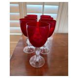 Red goblets