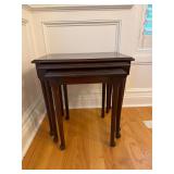 Set of 3 stacking table