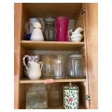 Contents of kitchen cabinet