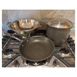 Pot, pan, strainer