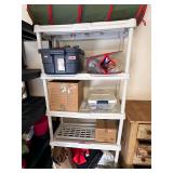 Plastic white shelf (shelf only)