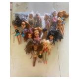 Lot of Bratz Dolls