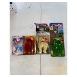 Three Beanie Babies in Box