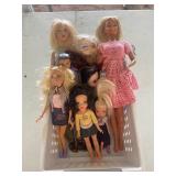 Lot of Assorted Dolls