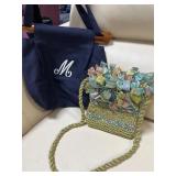 Vintage & Artisan Handbag Lot with Wooden Handle B